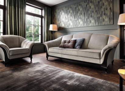 Sofas 3 Sitzer 230 x 92 cm Couchen Designer Modern Stil Möbel Couch Weiches Sofa